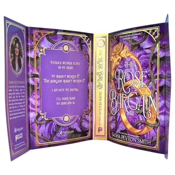 FairyLoot The Rose Bargain by Sasha Peyton Smith - February 2025 Special Limited - Picture 7 of 14